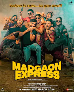 Madgaon Express (2024) Movie Poster